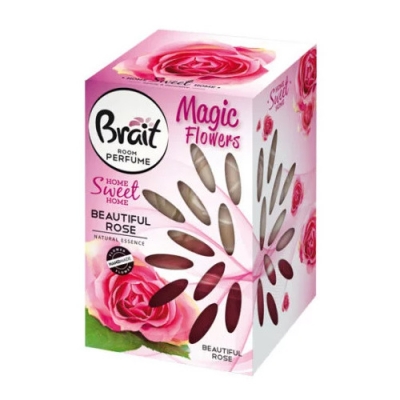 Brait Magic Flowers Beautiful Rose, Odświeżacz powietrza, Kwiatek dekoracyjny, 75 ml