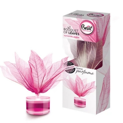 Brait Romantic Ruby, Odświeżacz powietrza, Pachnący listek dekoracyjny, 50 ml