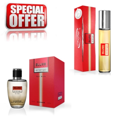 Chatler Bluss Energo - zestaw, woda perfumowana 90 ml + woda perfumowana 30 ml