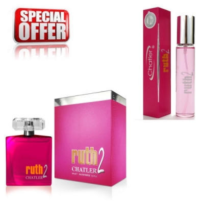 Chatler Ruth 2 - zestaw promocyjny, woda perfumowana 100 ml, woda perfumowana 30 ml