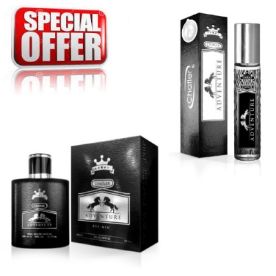 Chatler Adventure Men - zestaw, woda perfumowana 100 ml + woda perfumowana 30 ml