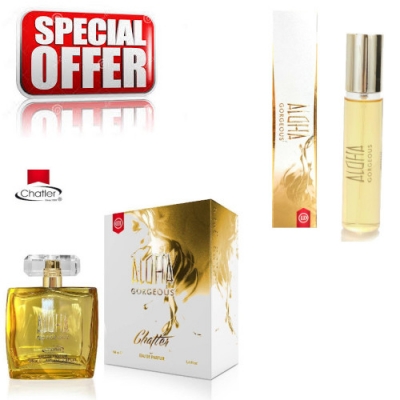 Chatler Aloha Gorgeous - zestaw, woda perfumowana 100 ml + woda perfumowana 30 ml