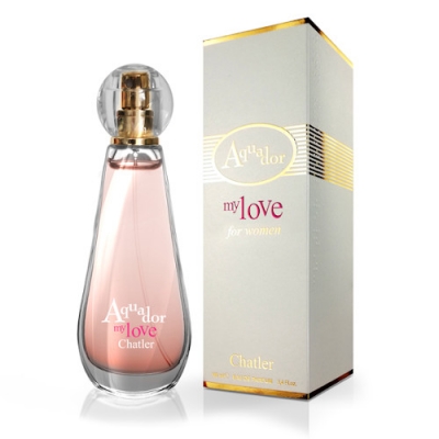 Chatler Aquador My Love - zestaw, woda perfumowana 100 ml + woda perfumowana 30 ml