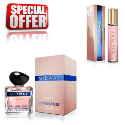 Chatler Armand Luxury Midway - zestaw, woda perfumowana 100 ml + woda perfumowana 30 ml