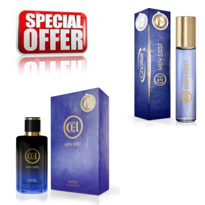 Chatler CH Men Exist - zestaw, woda perfumowana 100 ml + woda perfumowana 30 ml