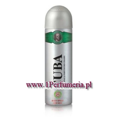 Cuba Green - dezodorant 200 ml