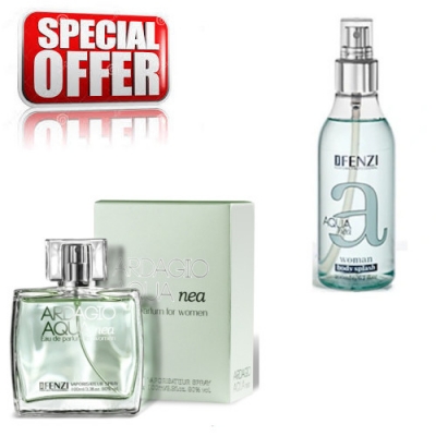 JFenzi Ardagio Aqua Nea zestaw promocyjny, woda perfumowana 100 ml + perfumowana mgiełka do ciała 200 ml