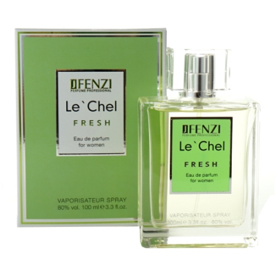JFenzi Le Chel Fresh, zestaw promocyjny, woda perfumowana 100 ml + perfumowana mgiełka do ciała 200 ml