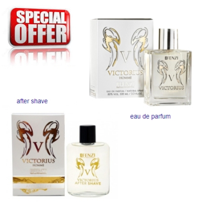 JFenzi Victorius Homme - zestaw promocyjny, woda perfumowana, woda po goleniu