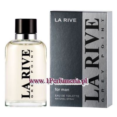 La Rive Grey Point - zestaw promocyjny, woda toaletowa, dezodorant