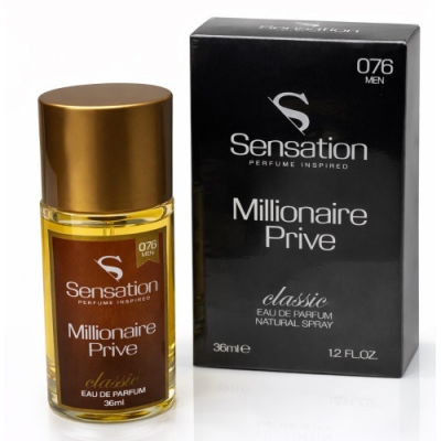 Sensation 076 Millionaire Prive - woda perfumowana 36 ml