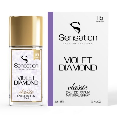 Sensation 115 Violet Diamond - woda perfumowana 36 ml