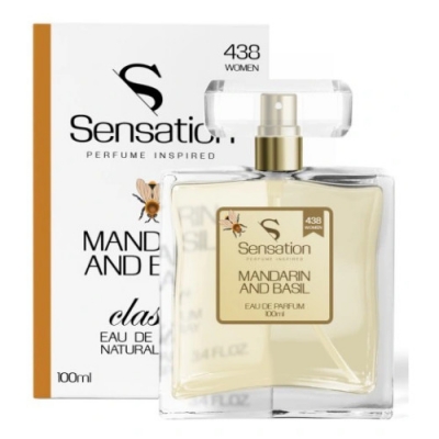 Sensation 438 Mandarin and Basil - woda perfumowana 100 ml