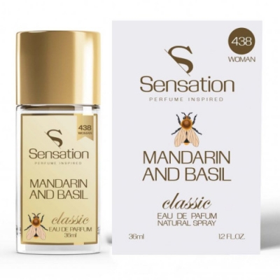 Sensation 438 Mandarin and Basil - woda perfumowana 36 ml