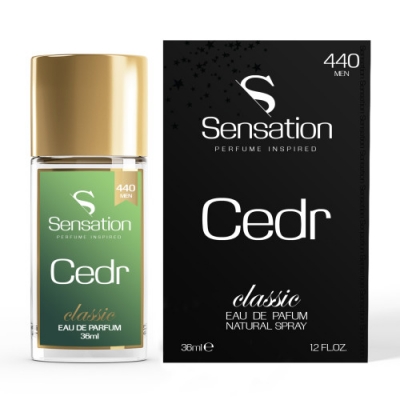 Sensation 440 Cedr woda perfumowana 36 ml