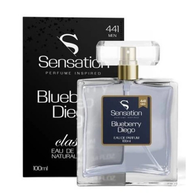 Sensation 441 Men BlueBerry Diego - woda perfumowana 100 ml