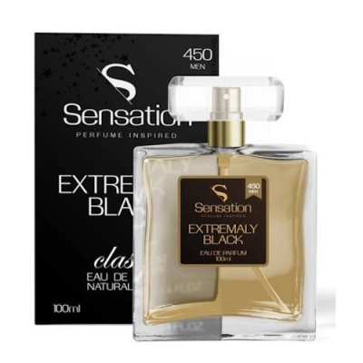 Sensation 450 Men Extremaly Black - woda perfumowana 100 ml